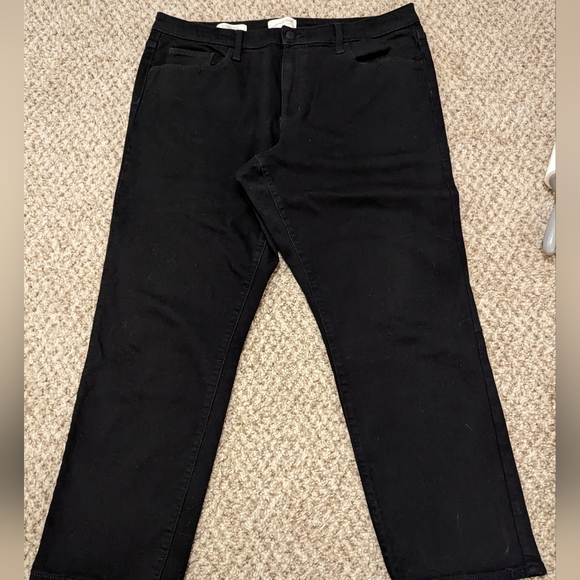 High Rise Slim Straight Jeans - Picture 4 of 8